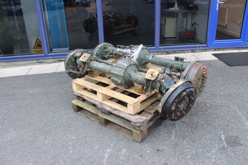 USED LOW KMS 406/416 DRUM BRAKE AXLES