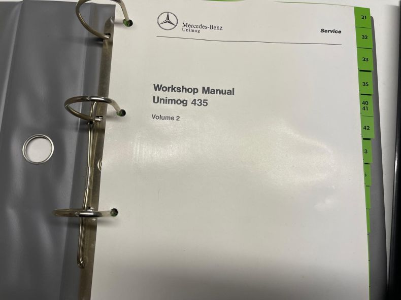 USED WORKSHOP MANUAL 435 OM366 EXCELLENT