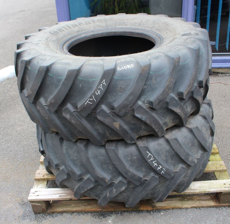 X2 USED CONTINENTAL 425/75R20 MPT TYRES