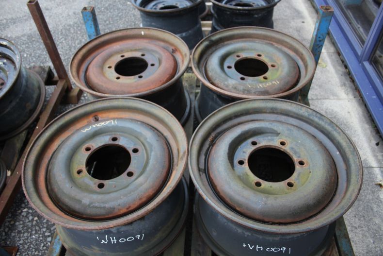 11X20" USED 6 BOLT WHEEL RIMS