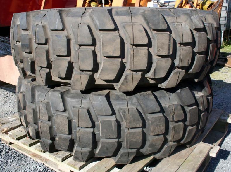 x2 new michelin remould 14.00x20 tyres