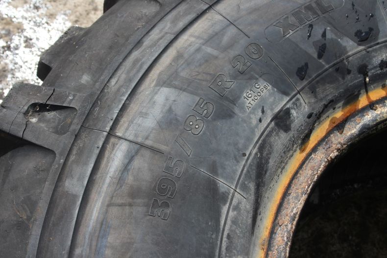 X1 USED 395/85R20 MICHELIN XML TYRE