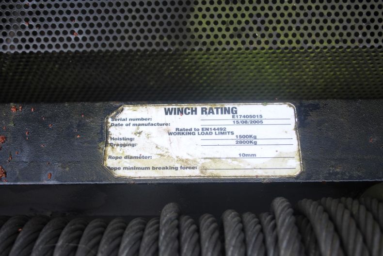 USED RAMSEY DC200RT ELECTRIC WINCH