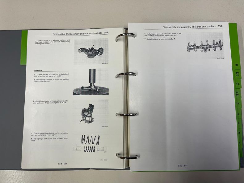 MB TRAC WORKSHOP MANUAL 1300,1500,1600