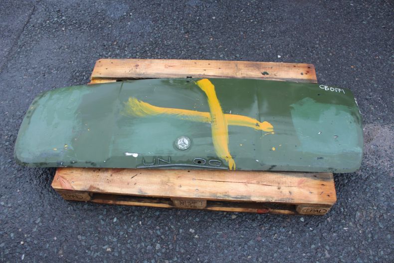 USED BONNET FOR 406 416 SOFT-TOP CAB