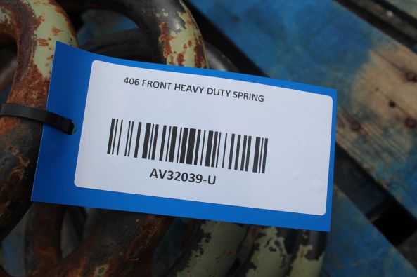 USED FRONT HEAVY DUTY SPRING 406