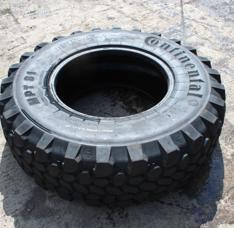 1x USED 335/80R20 Continental MPT81 TYRE