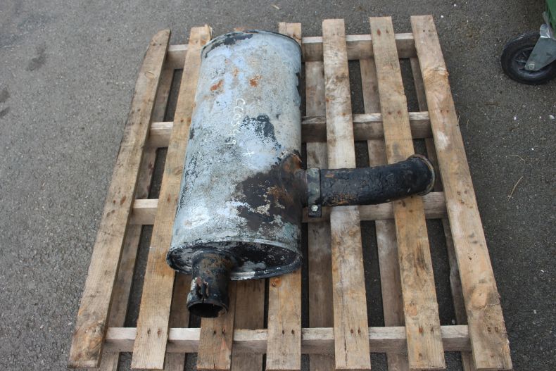 USED EXHAUST SILENCER OM366