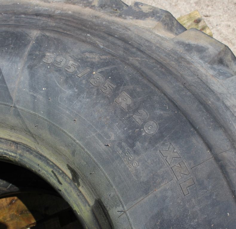 X1 USED 395/85R20 MICHELIN XZL TYRE