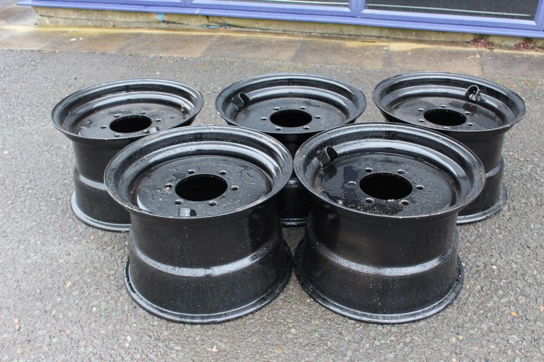 BRAND NEW 14x20" WIDE TRACK RIMS