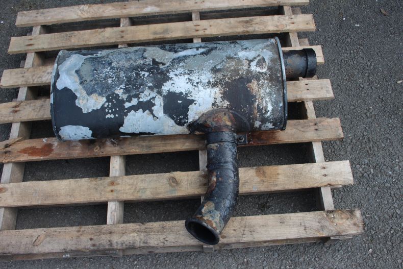 USED EXHAUST SILENCER OM366