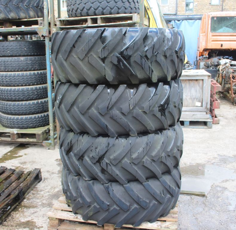 X4 USED 405/70R24 CONTINENTAL TYRES