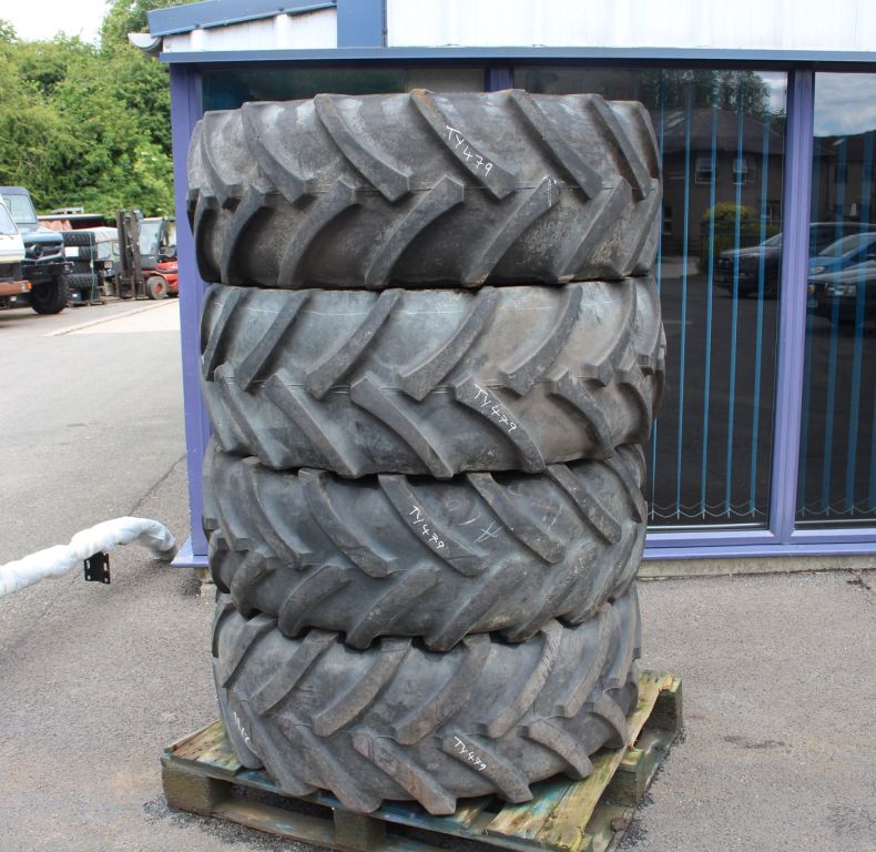 X4 USED 445/70R24 MITAS MPT TYRES