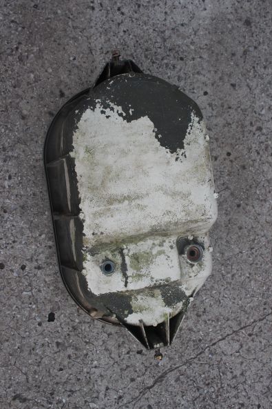 USED MILITARY WATERPROOF TYPE HEADLIGHT