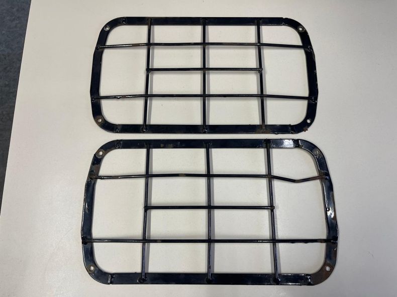 USED SQUARE CAB HEADLIGHT GRILLES