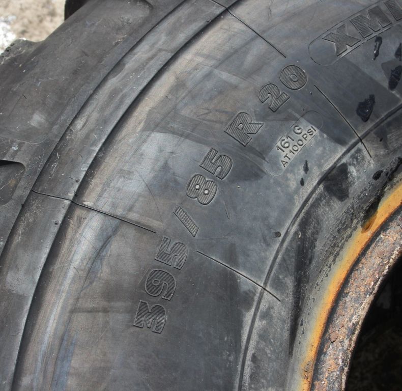 X1 USED 395/85R20 MICHELIN XML TYRE