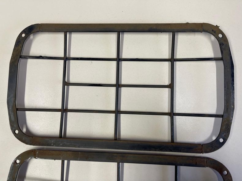 USED SQUARE CAB HEADLIGHT GRILLES