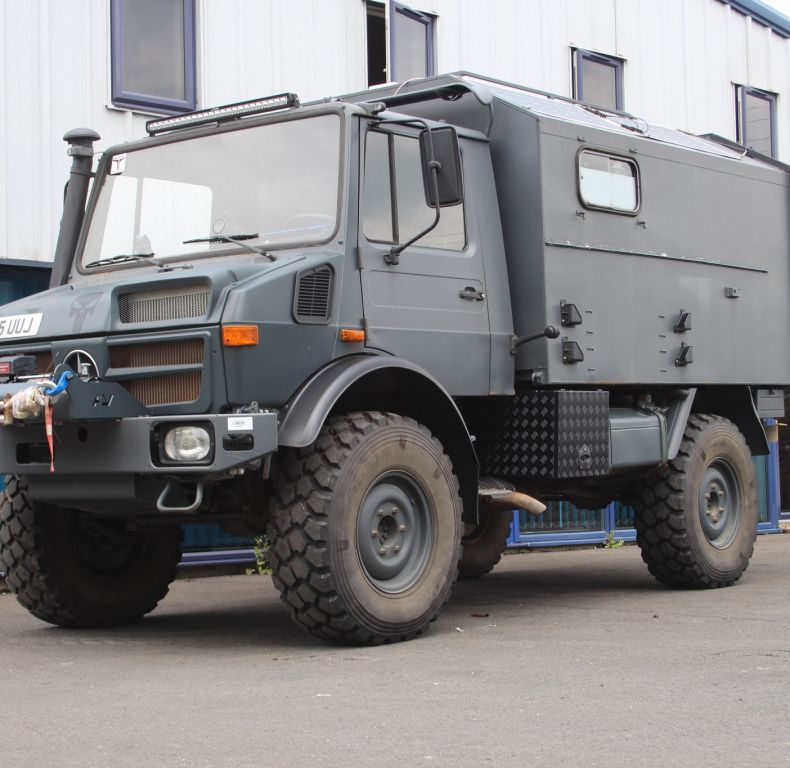 Ex-German army U1300L ambulance